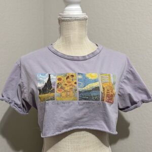 Women's Graphic Crop Top